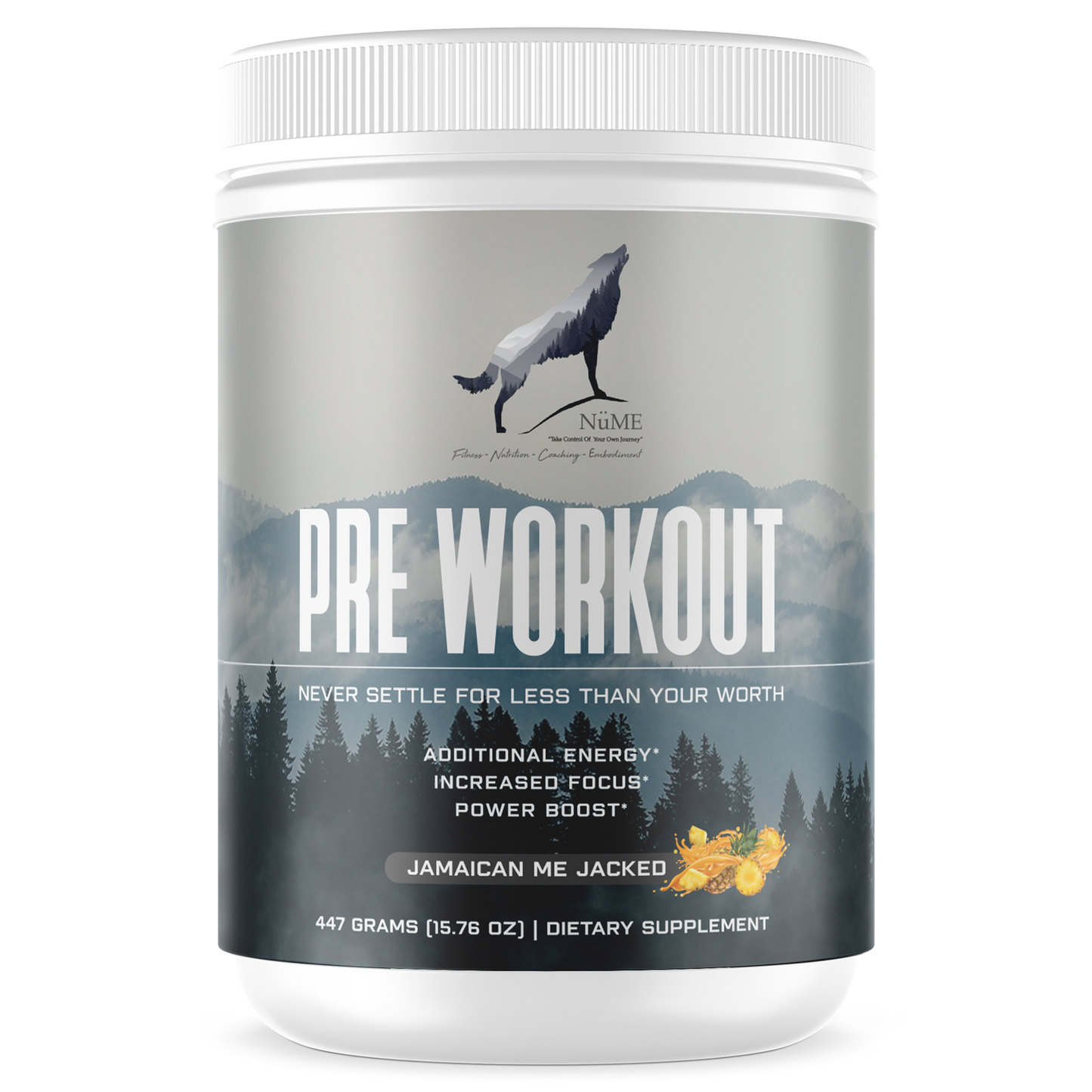 Enhanced Plus Pre-Workout Jamacian Me Jacked