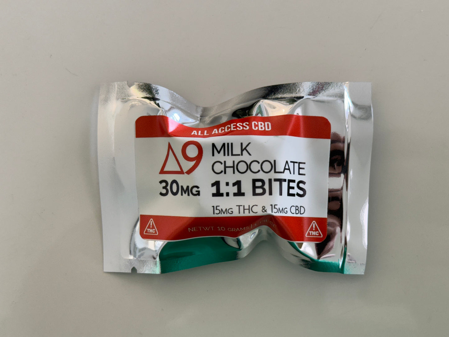 Delta 9/CBD Milk Chocolate Bites 15mg