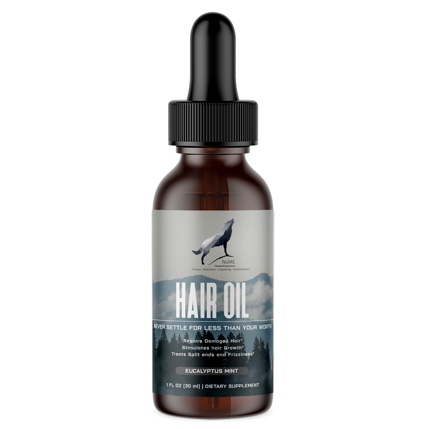 Hair Oil (Eucalyptus Mint) 1oz
