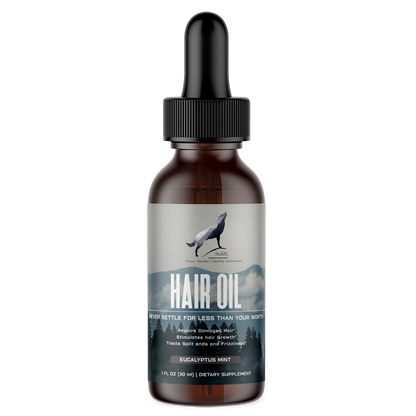 Hair Oil (Eucalyptus Mint) 1oz