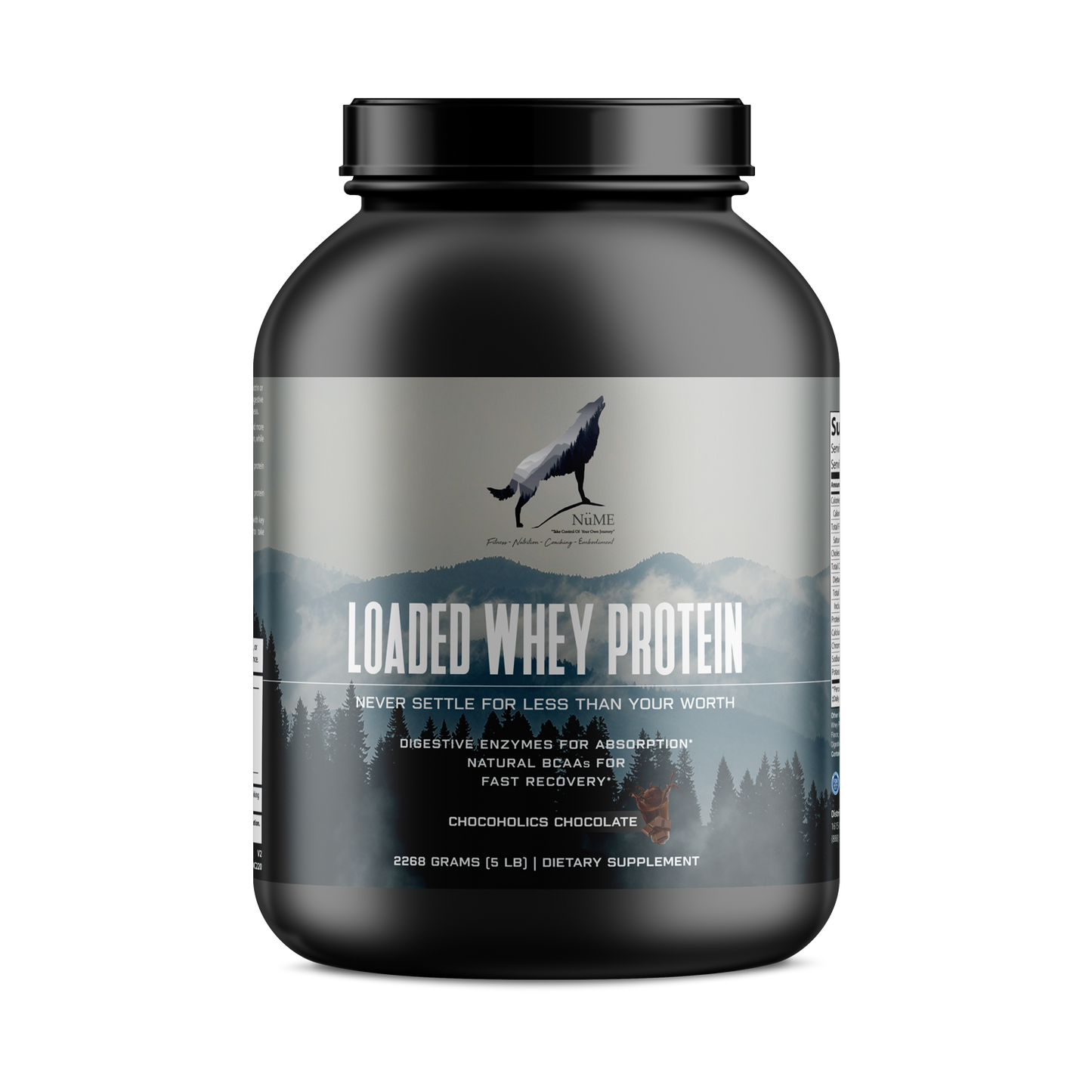 5lb Loaded Whey Protein Chocolate – 70 servings