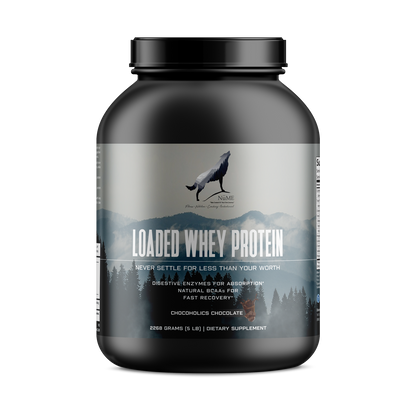 5lb Loaded Whey Protein Chocolate – 70 servings