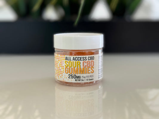 CBD Sour Gummies 250mg