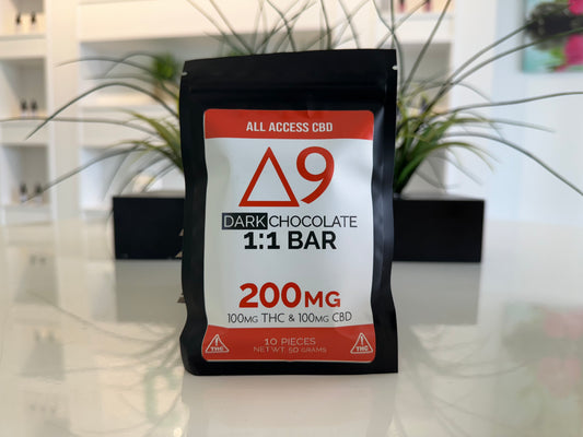 Delta 9/CBD Dark Chocolate Bar 200mg