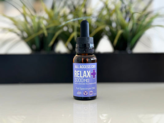 Relax PLUS CBD Oil- 3000mg